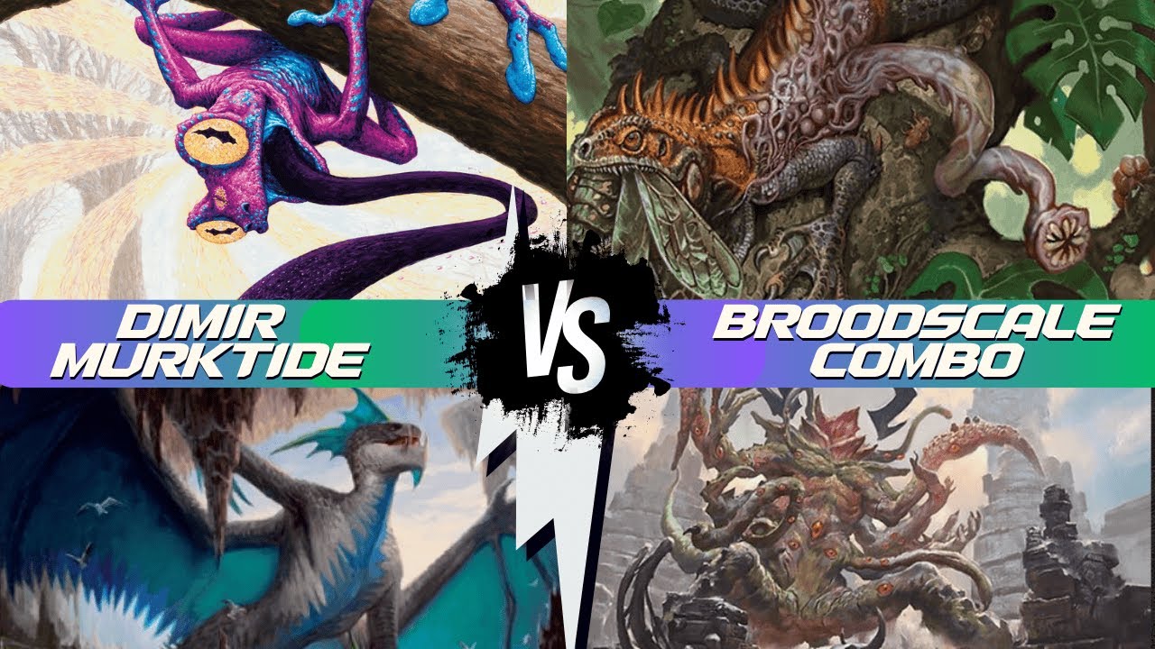 Dimir Murktide vs Broodscale Combo | Modern Paper Gameplay
