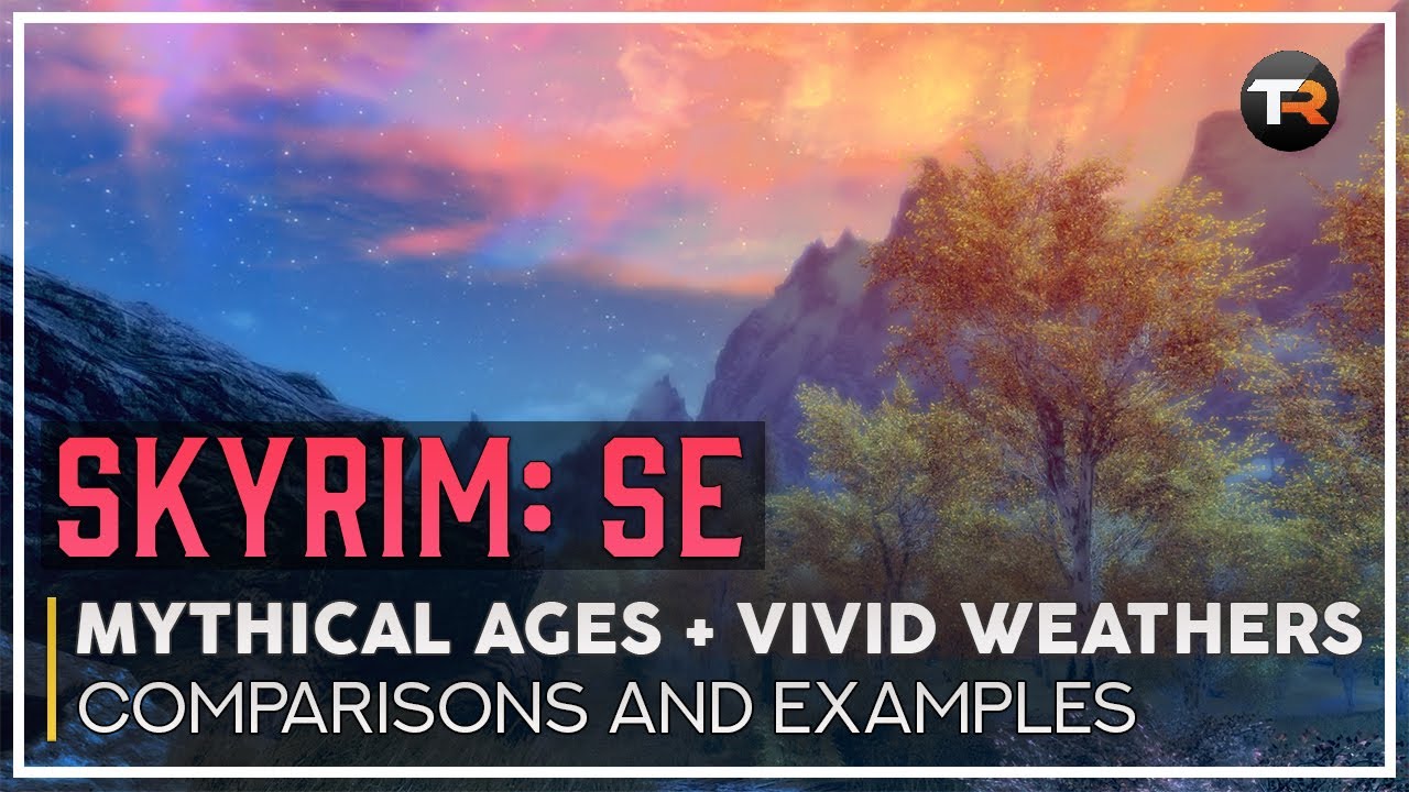 Mythical Ages and Vivid Weathers for Skyrim on Xbox One - Quick Look