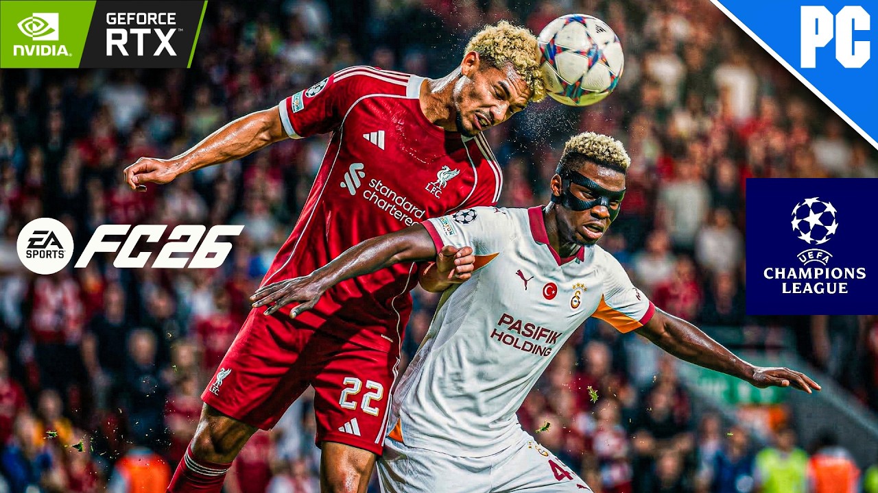 ФК 26 - Ливерпуль против Галатасарая | Форт Экитике, Осимхен | Ответный матч 1/8 финала Лиги чемп...