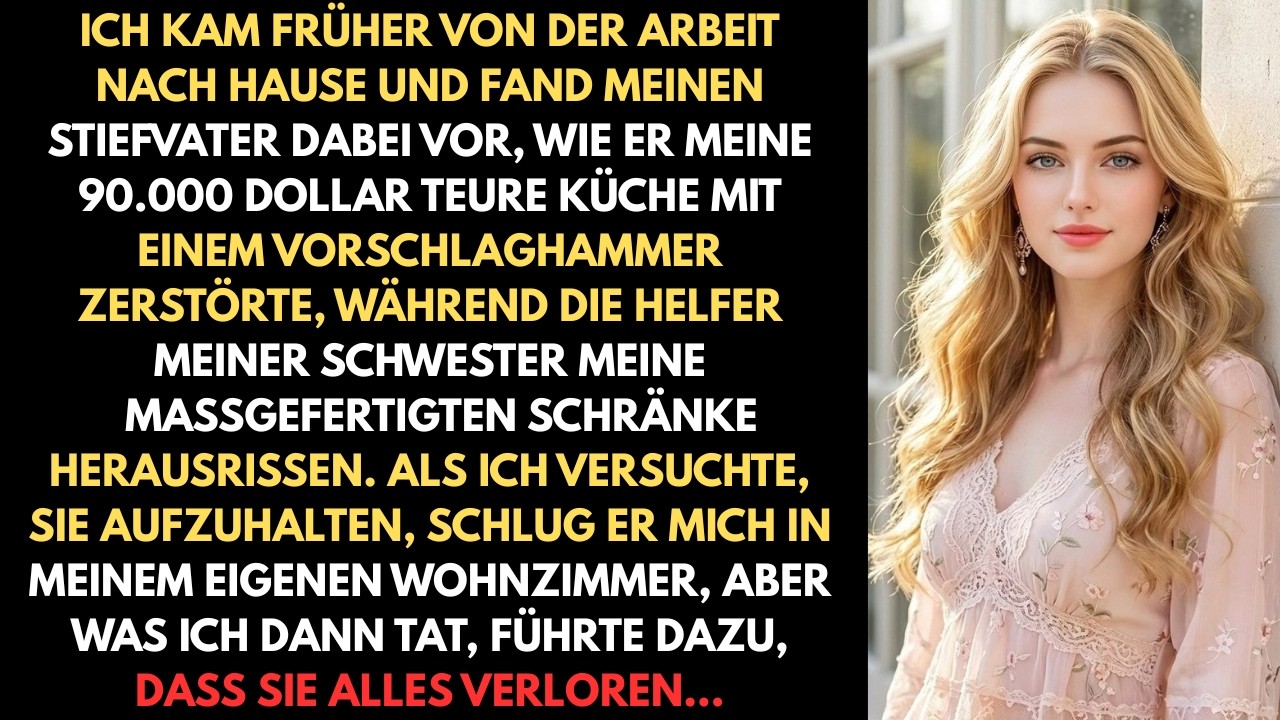 Ich kam früher von der Arbeit nach Hause und fand meinen Stiefvater dabei vor, wie er meine 90.000