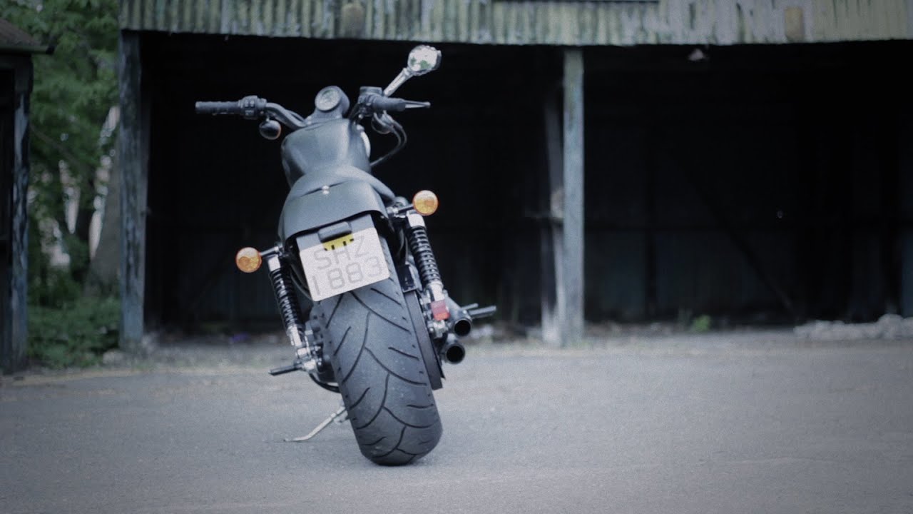 Sportster Iron 240 Rear Tyre Conversion