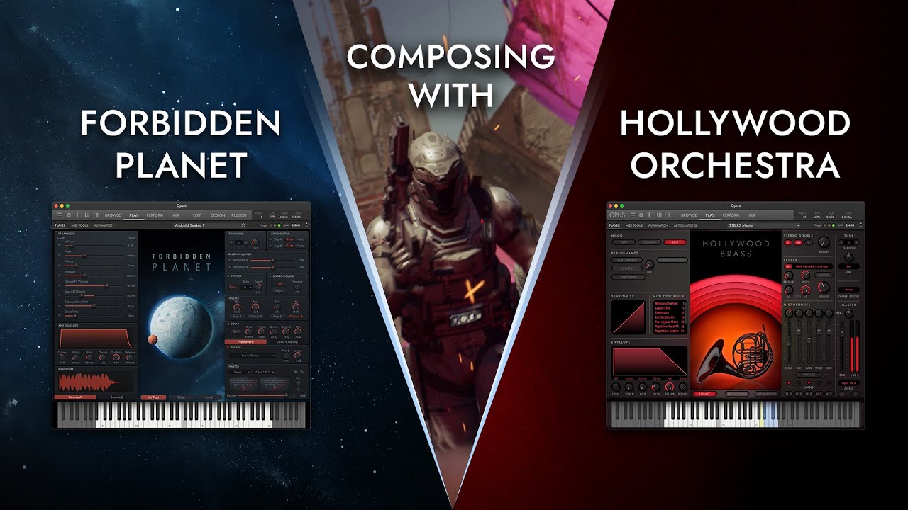 Composing with Forbidden Planet and Hollywood Orchestra