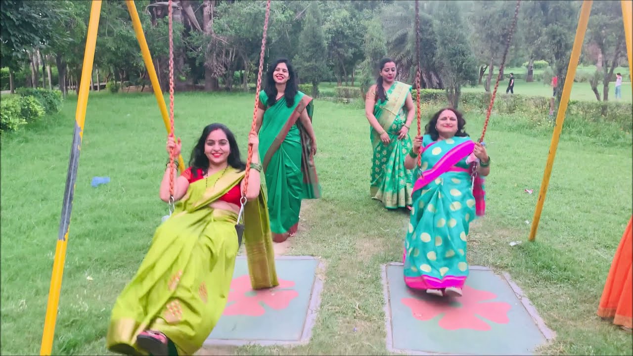 Saas Bahu Dance I Devrani Jethani Dance I Hariyali Teej Special I झूला पीपल पे