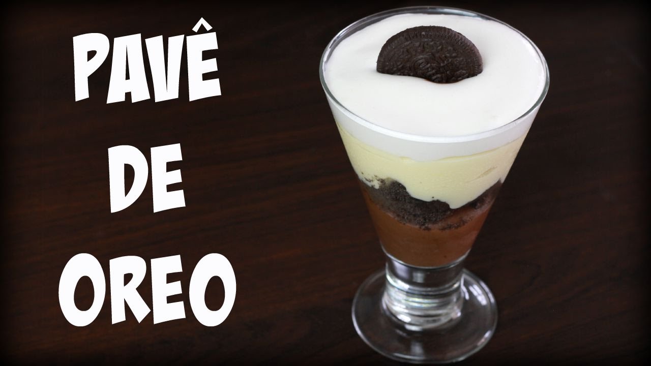Pavê de Oreo - Brincando de Ana Maria - Fabi Santina