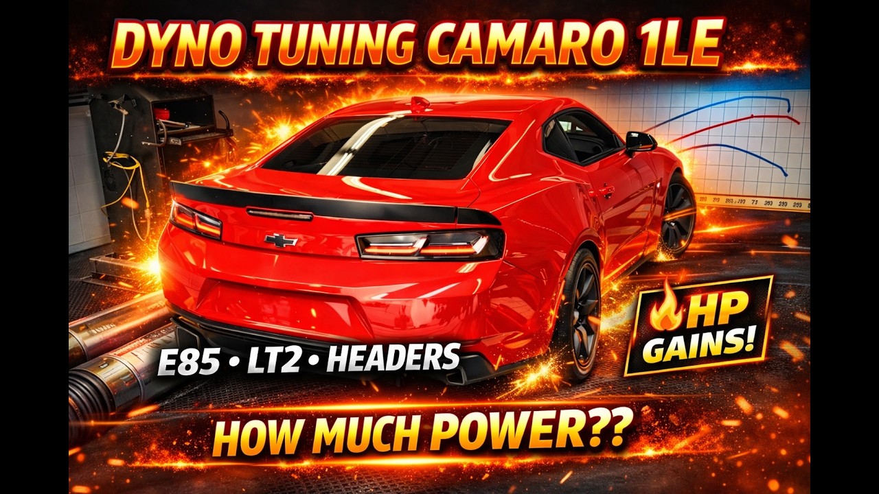 Настройка Camaro 1LE Dyno
