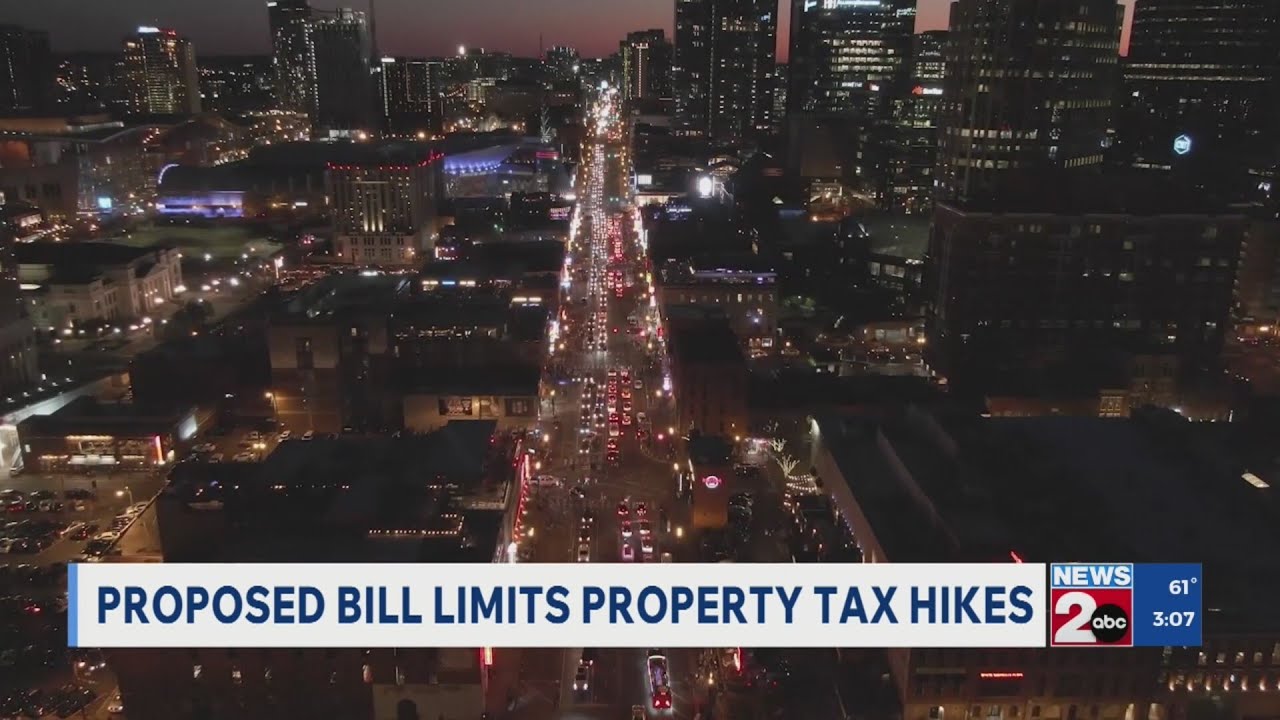 Proposed bill limits property tax hikes