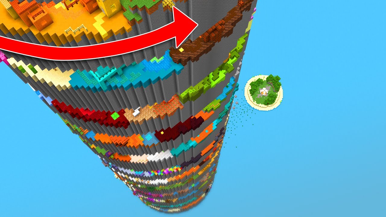 Minecraft Omega Parkour Spiral