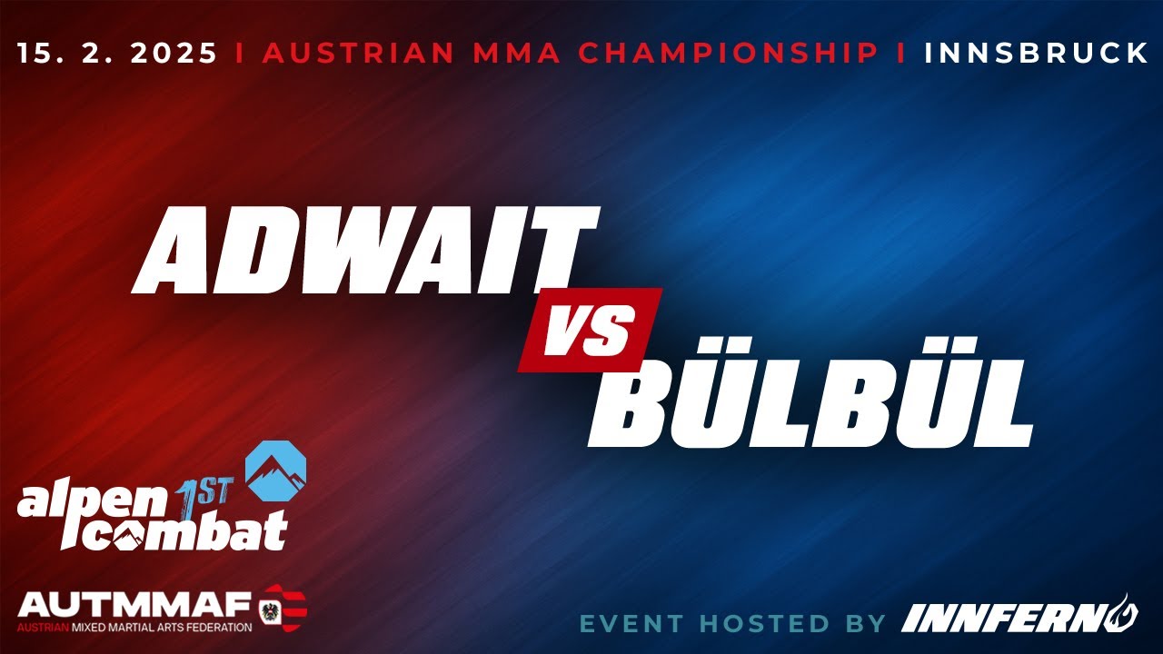 Free MMA Fight | Kumar Adwait VS Bülbül Ömer | Austrian MMA Championship | Alpen Combat 1
