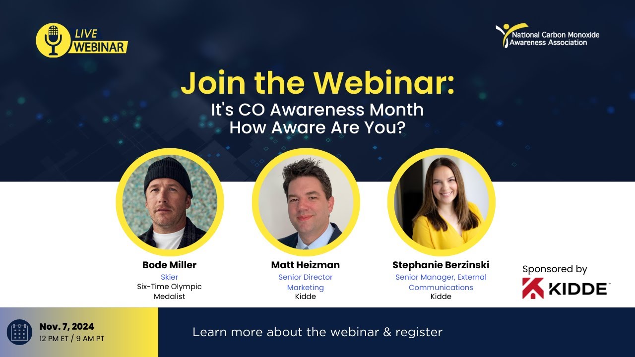 Webinar | What’s Hot in Fire Safety | Kidde & National Association of State Fire Marshals