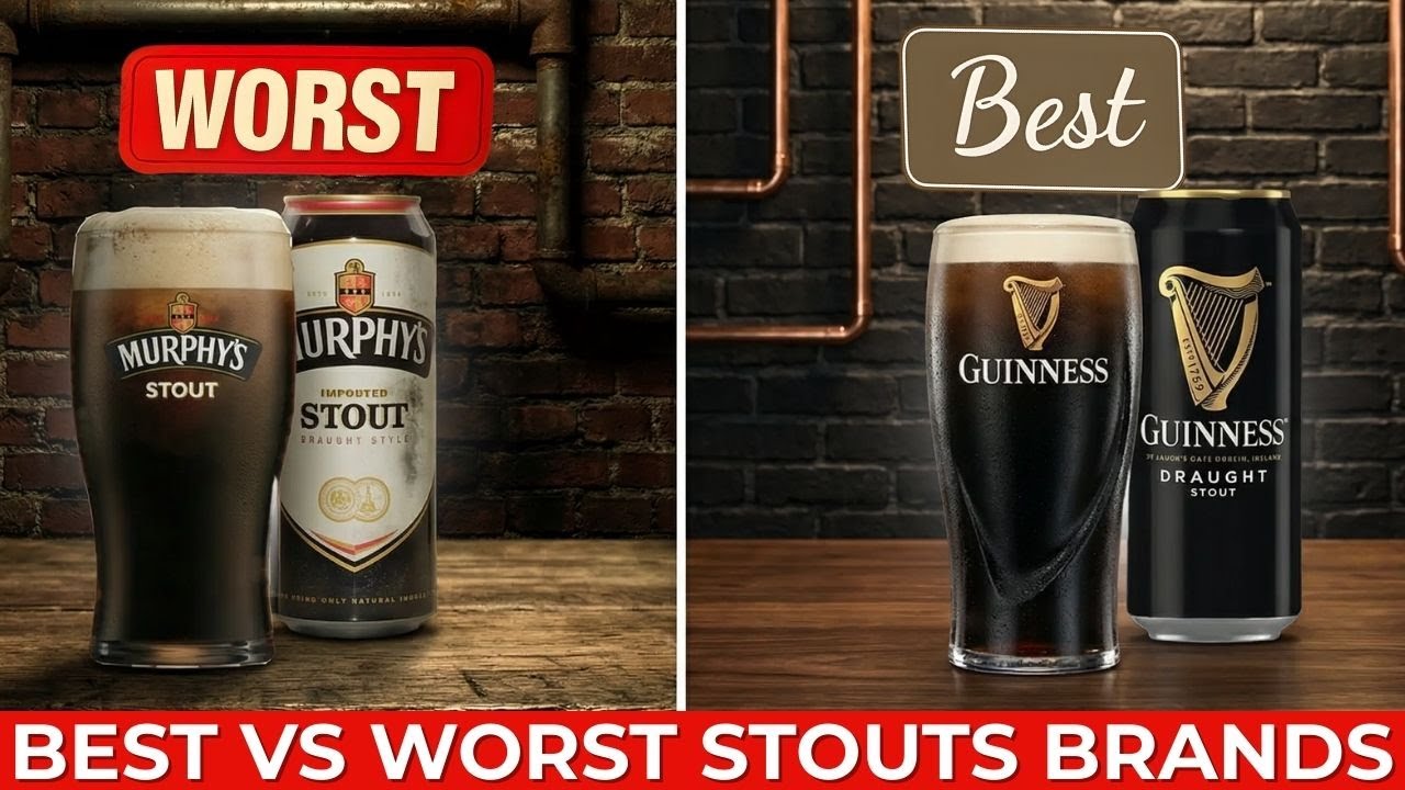 15 Famous Stouts Brands Ranked Worst to Best!