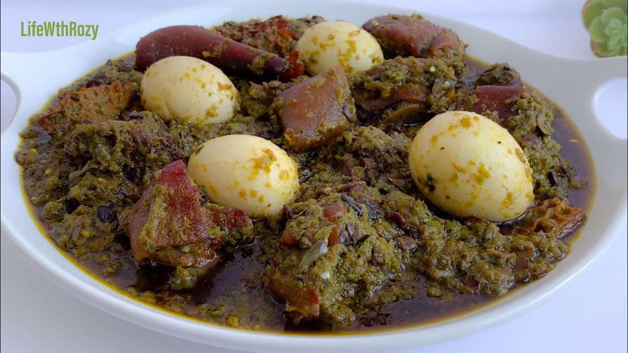 HOW TO MAKE AYAMASE STEW | OFADA SAUCE