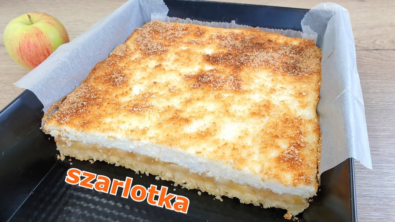 Najlepsza szarlotka z jogurtową pianką 👌 szybkie i łatwe ciasto z jabłkami 👍 idealne do kawy