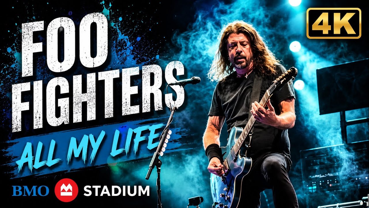 Foo Fighters - All My Life (LIVE 4K) | BMO Stadium, Los Angeles - Aug 11, 2024