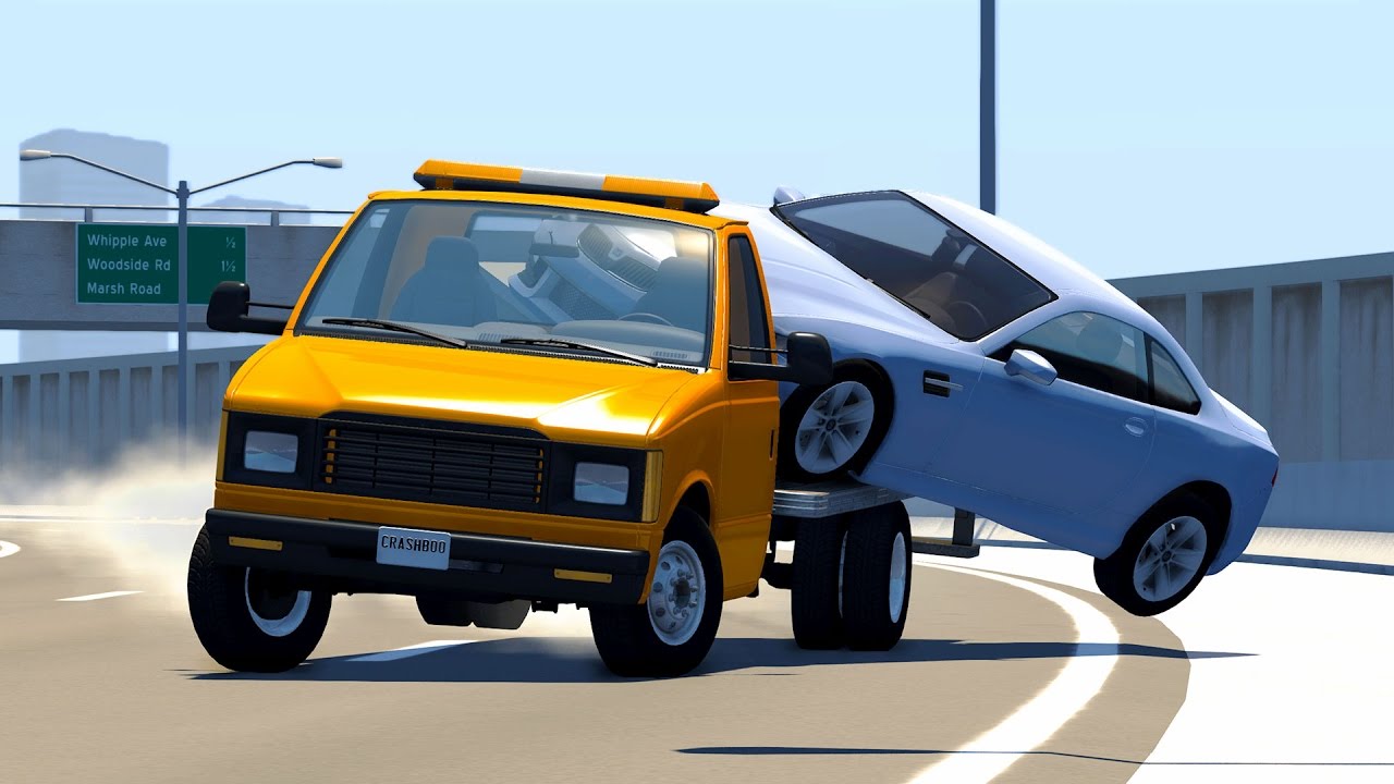 Realistic High Speed Crashes #15 - BeamNG Drive