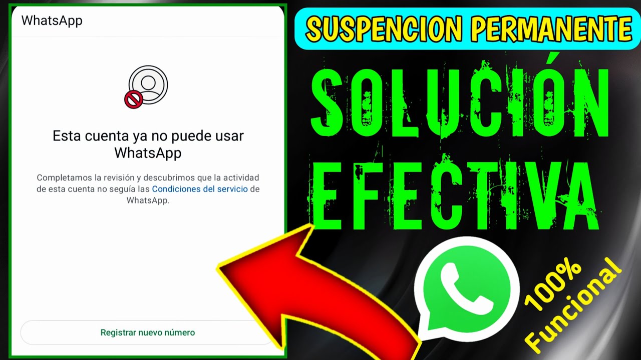 Como RECUPERAR una cuenta de WhatsApp SUSPENDIDA PERMANENTEMENTE, completamos la revisi&oacute;n y descu...