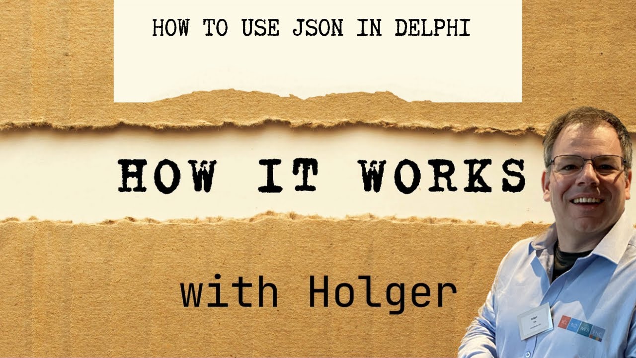 How to use JSON in Delphi [Beginner]