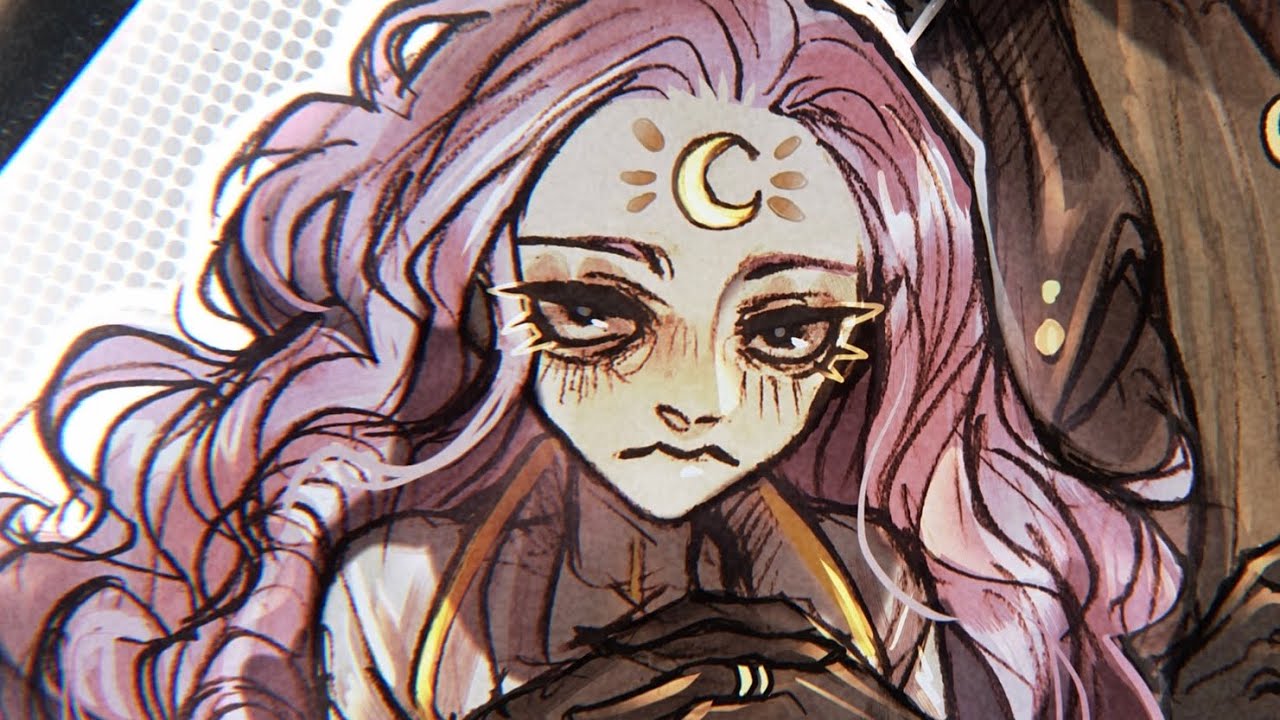 Meeting 🌙 | Speedpaint | Digital + Traditional