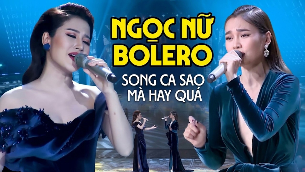 NGỌC NỮ BOLERO SONG CA SAO MÀ HAY QUÁ - TỐ MY & GIANG HỒNG NGỌC | Thần Tượng Bolero