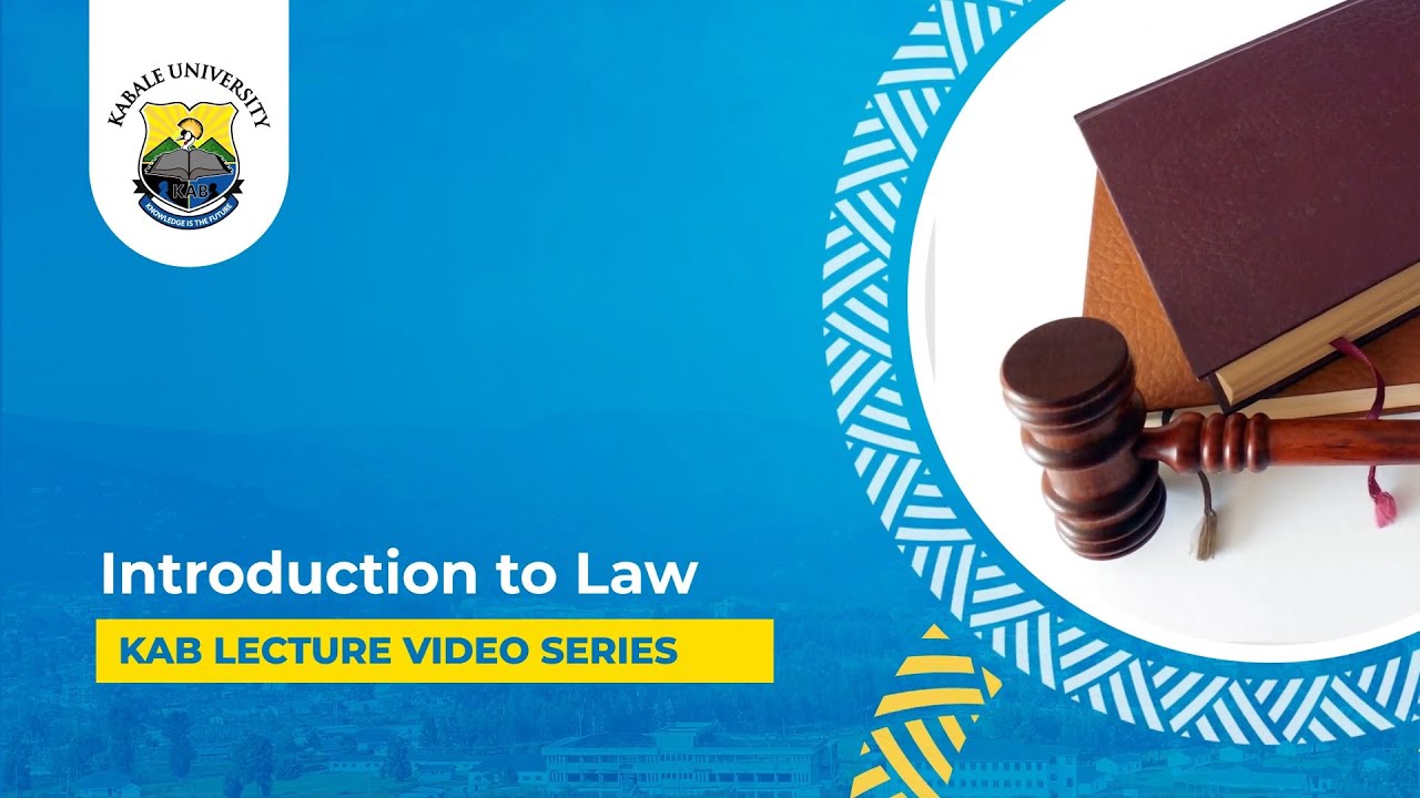 Introduction To Law