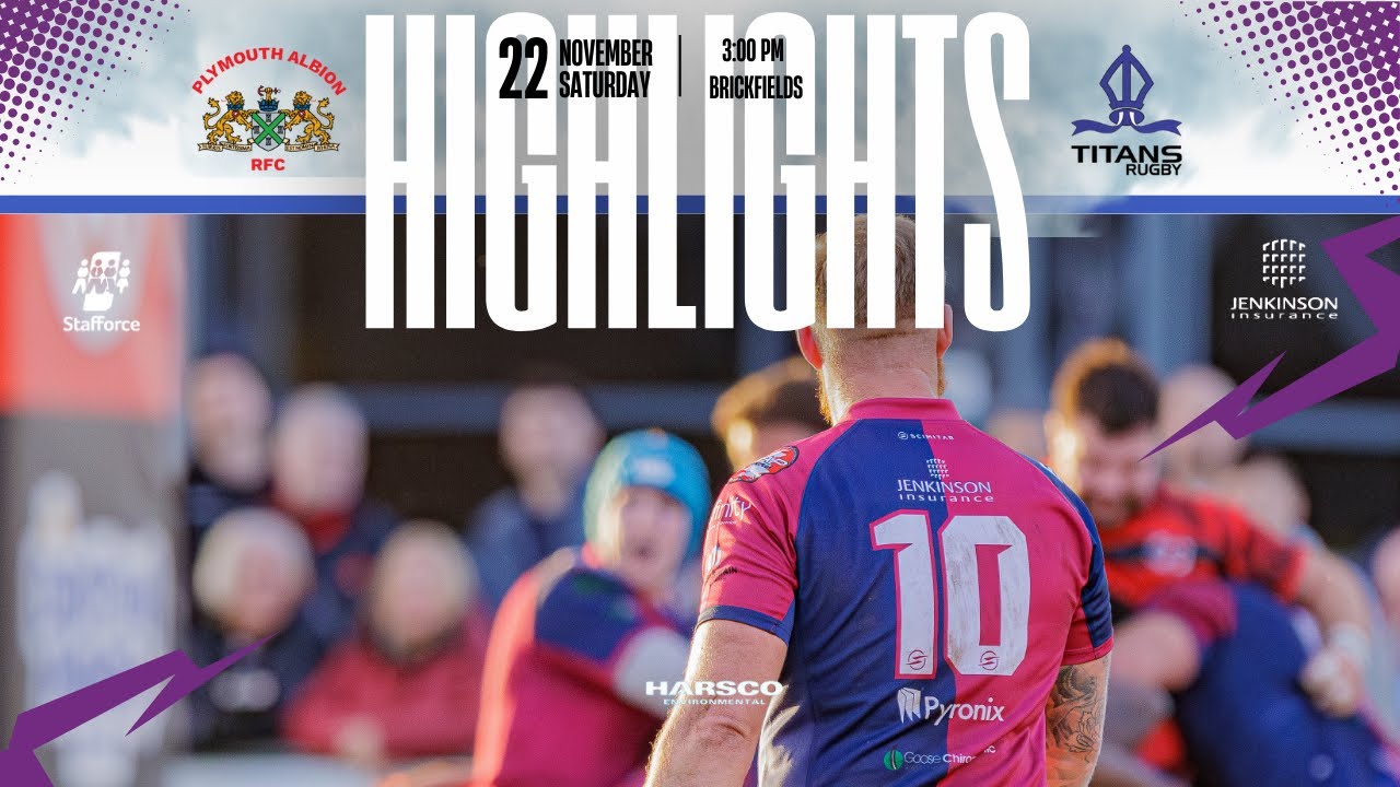 National 1 Highlights: Plymouth VS Rotherham Titans