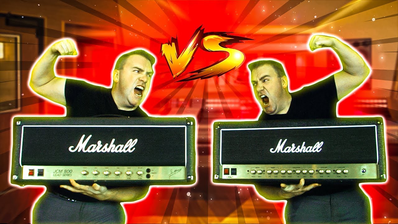 Marshall JCM 800 2203x против Marshall DSL 100HR | Сравнение усилителей с высоким коэффициентом у...