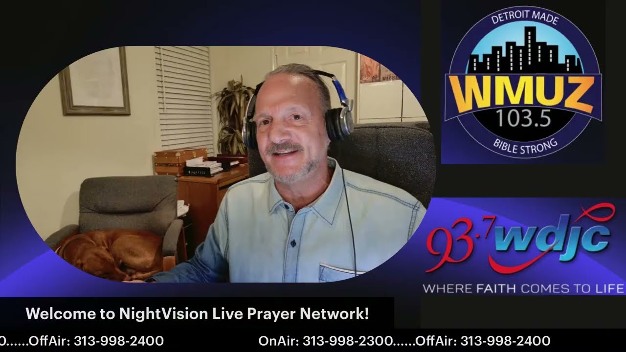 Live Prayer Mon-Fri 12Midnight EST