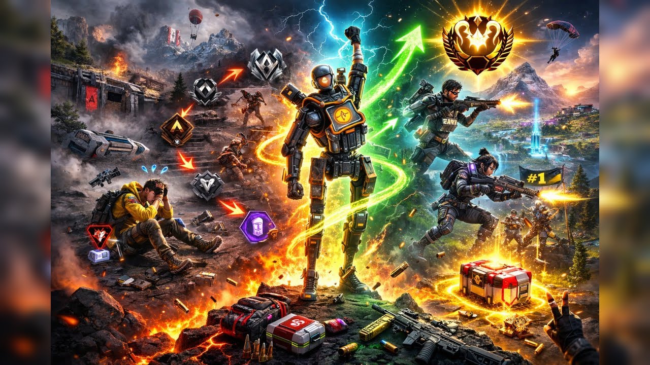 Day 10 of Noob to Pro… Am I Improving? 👀 Apex Legends Live
