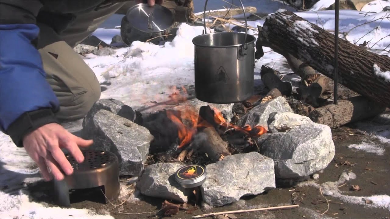 Pathfinder School Stainless Steel Container Series Vol 1 - Pathfinder Bush Pot Camp Cooking Kit
