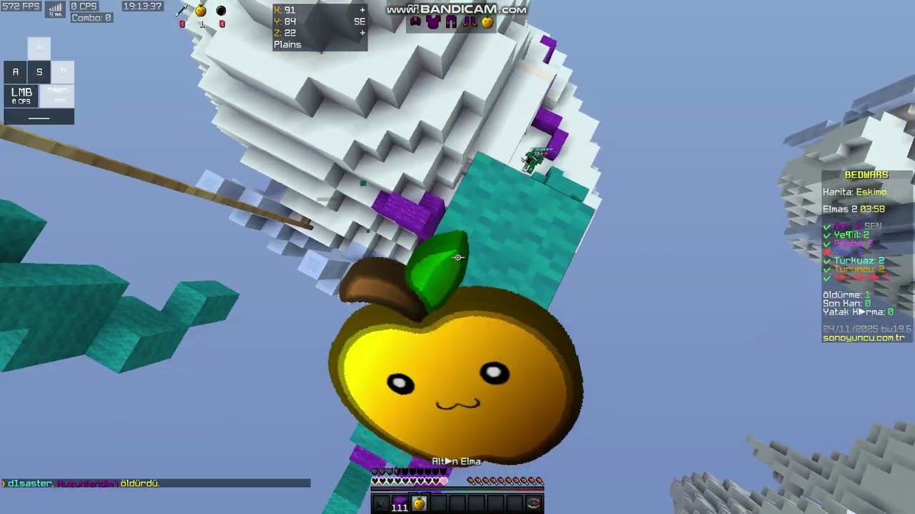 Yaşlandık be Ziyaa😢😢 #13 #sonoyuncubedwars 