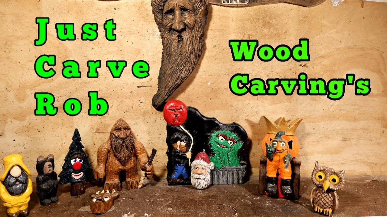 Wood carvings from Just carve rob  @justcarverob9389