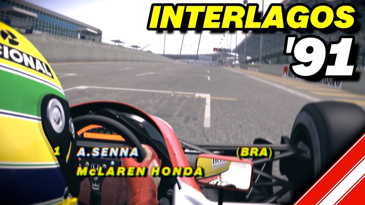 Ultra IMMERSIVE 1991 McLaren MP4/6 Onboard at Interlagos 🇧🇷 Assetto Corsa VR