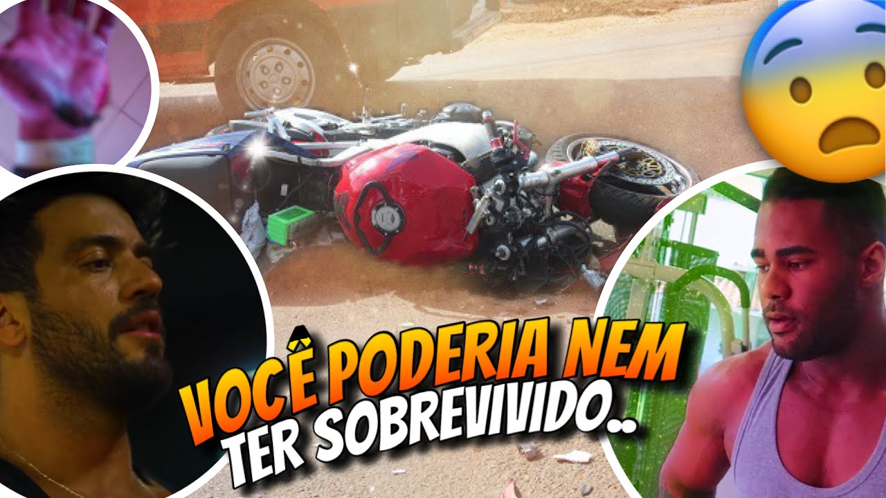 SOFRI UM ACIDENTE GRAVE DE MOTO POR CAUSA DO LELIS  *ja era o sonho de competir*