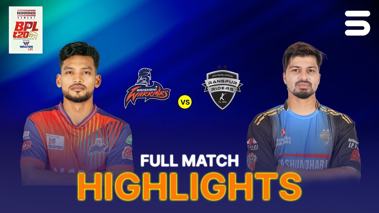 Full Highlights | Rajshahi Warriors vs Rangpur Riders | Match 21 | BPL 2025-26 | M3Z1K