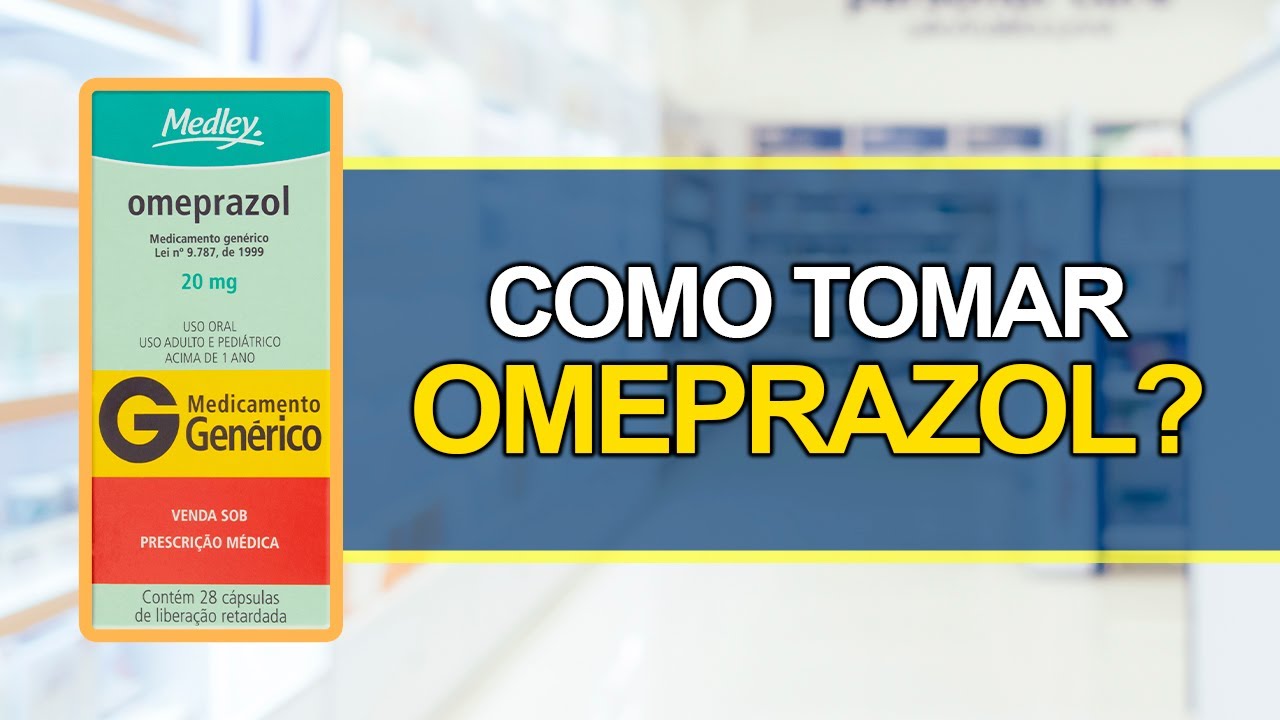 Como tomar Omeprazol? - Bula Simples