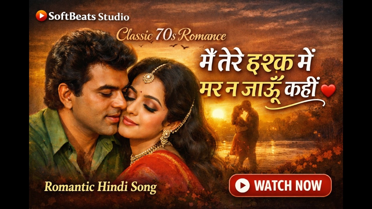 मैं तेरे इश्क़ में मर न जाऊँ कहीं ❤️ | Classic Romantic 70s Hindi Song | SoftBeats Studio Official