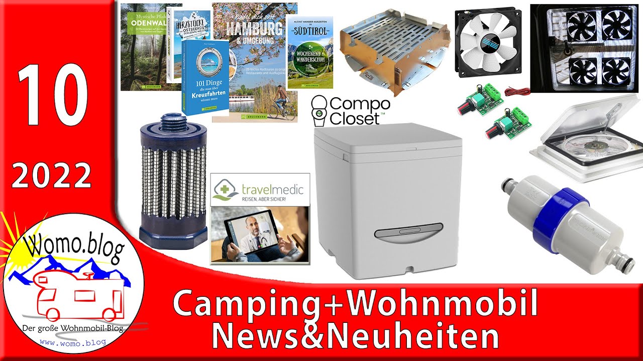 Camping und Wohnmobil News&Neuheiten 10/2022