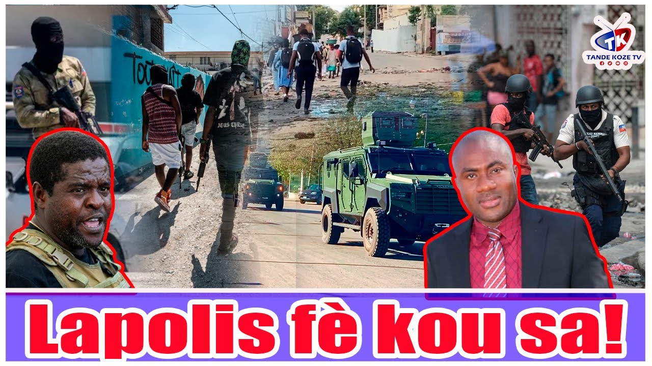 Bèlè sou kontwòl lapolis! Theriel bay detay sou kijan lapolis rive dechouke bandi bèlè.