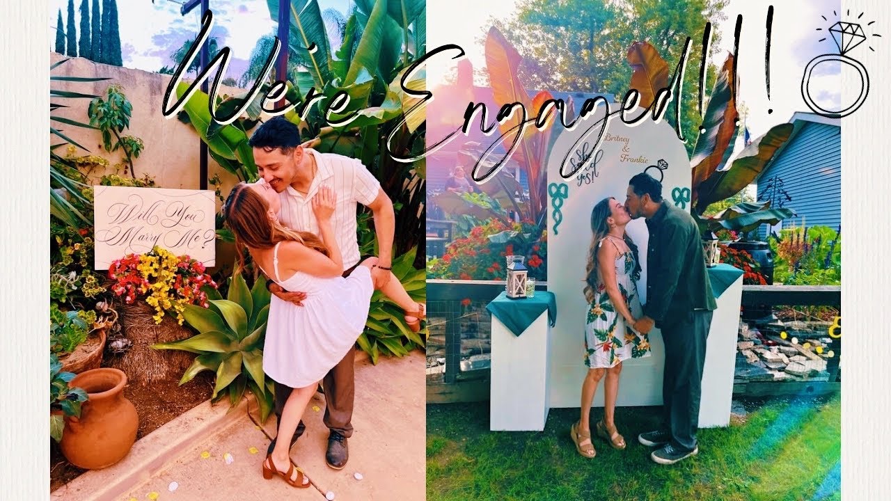 I’M ENGAGED!!! 💍❤️ | proposal & our surprise engagement party! 🥂