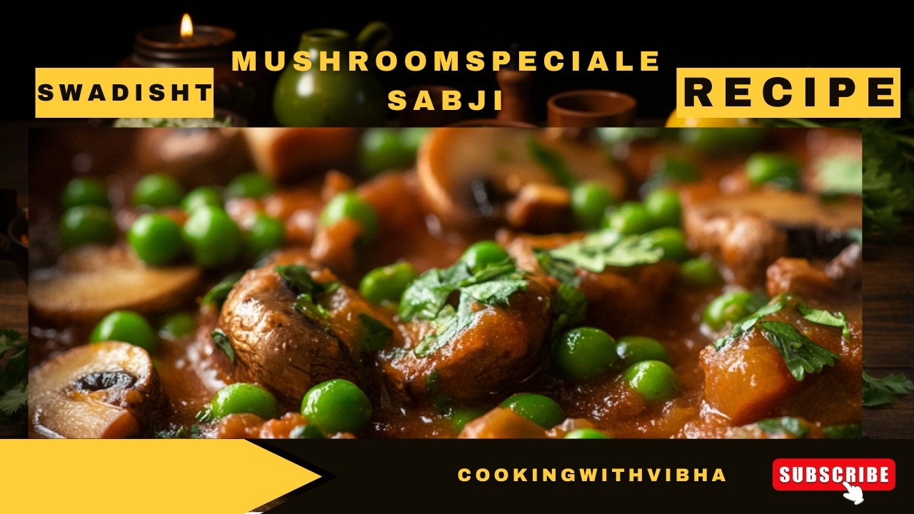 Swadisht 😋Mushroom ki Sabji#indianfood#easyrecipe#viralvideo#youtubevideos #homemade#healthyrecipe