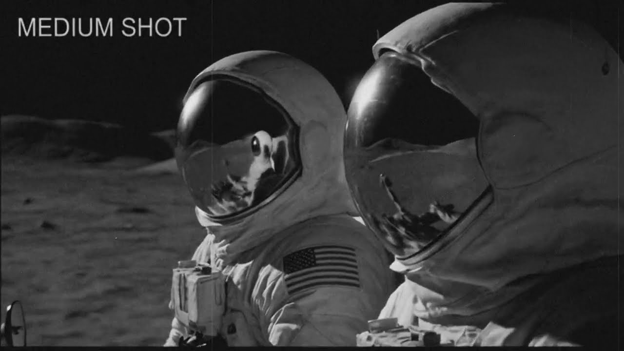 Astronautas en la Luna