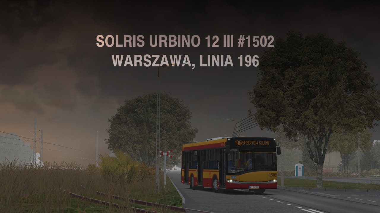 OMSI 2 | Solaris Urbino 12 + ZF #1502 | Warszawa linia 196