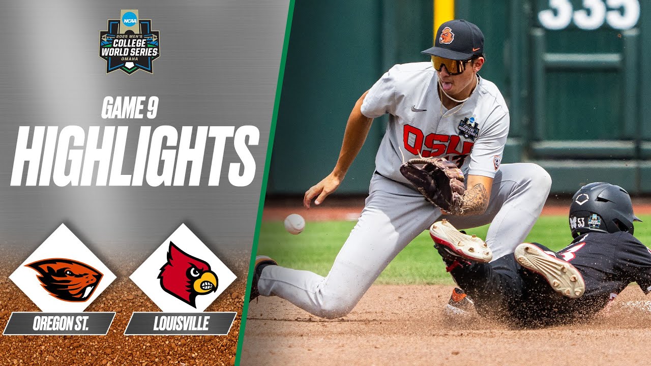 Louisville vs. Oregon State: 2025 Men's College World Series | Extended highlights