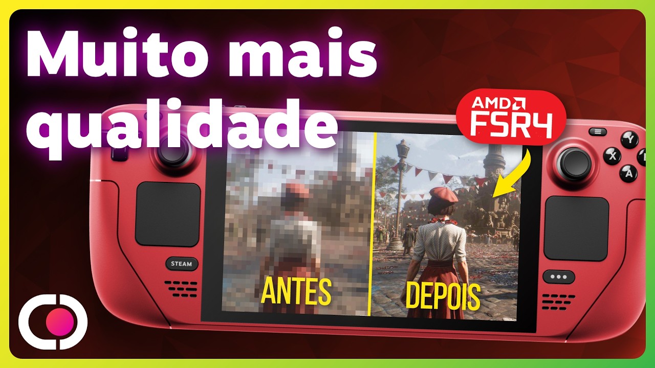 FSR 4 no Steam Deck: Tutorial COMPLETO e Testes em 3 JOGOS!