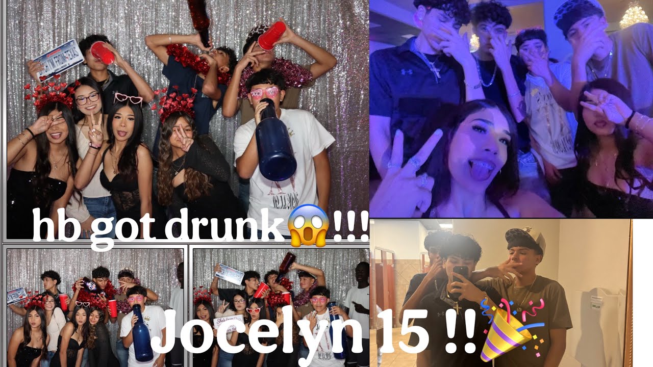 Jocelyn 15 !! ( hb got drunk😱!!) 