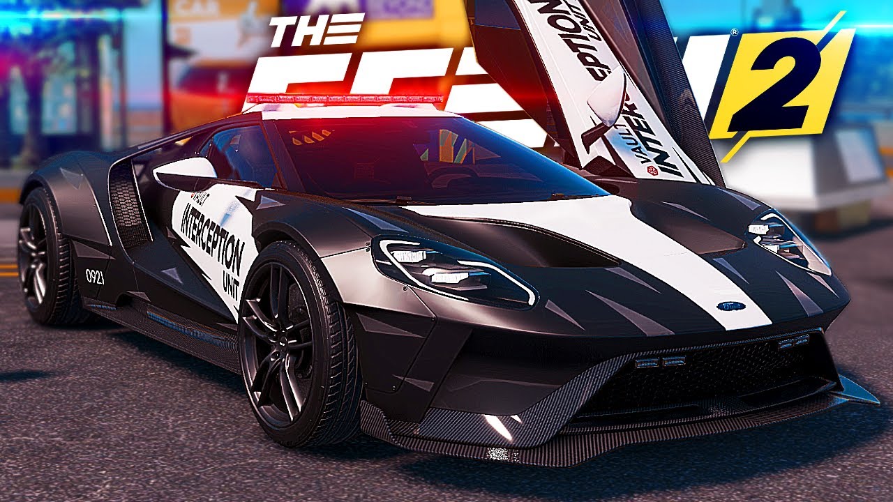 RACEN MET DE POLITIE FORD GT! - The Crew 2 The Chase