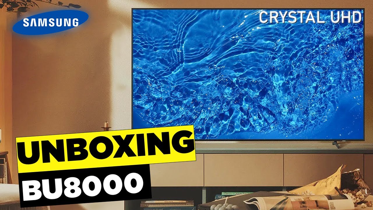 SMART TV 4K 50 SAMSUNG BU8000 - UNBOXING E PRIMEIRAS IMPRESSÕES