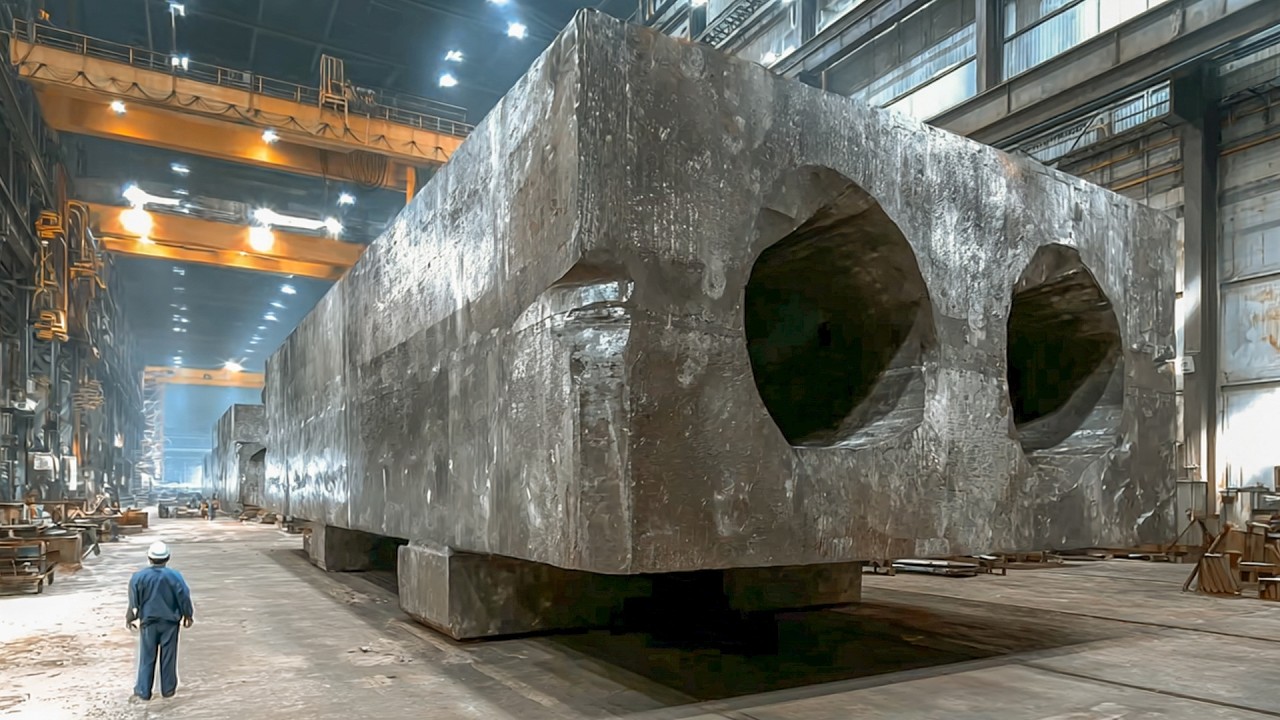 How 200-Ton Steel Gets Forged to Engineering Marvel - Inside World's Largest Steel Forging Operation