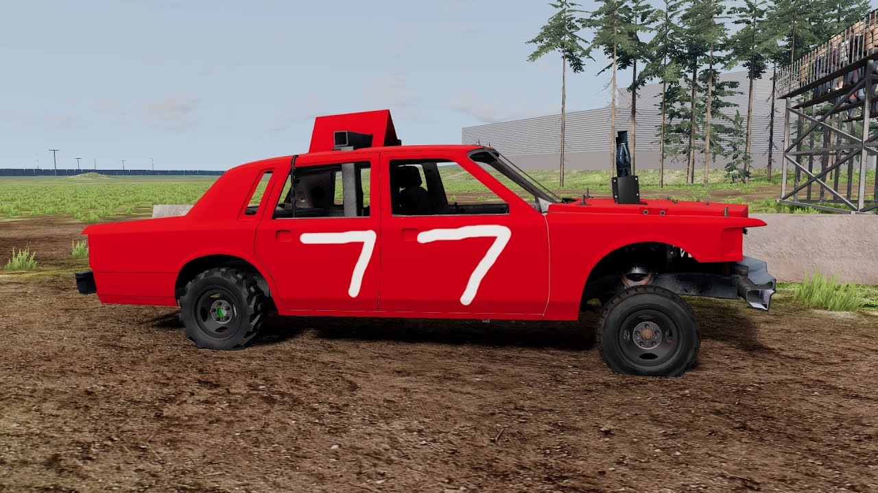 BeamNG: Как запрограммировать скин Lincoln Town Car для мода RDP