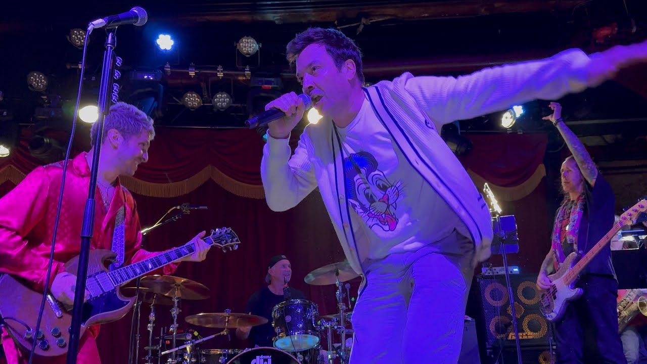 Roadhouse Blues (The Doors Cover) - Jimmy Fallon w/Smith & Watt Steakhouse (Brooklyn, 2024) (4K HDR)