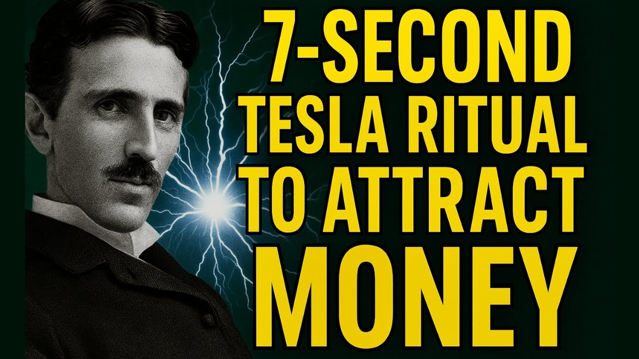 This 7 Second Tesla Ritual Attracts Money to You Instantly! 🚀💰